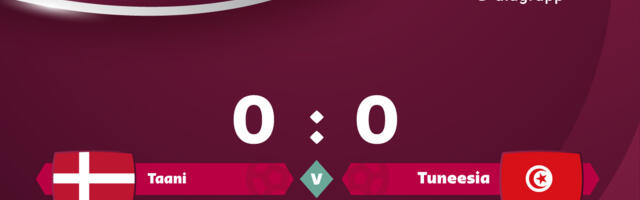 Taani ja Tuneesia tegid turniiri esimese 0 : 0 viigi