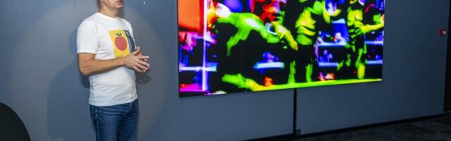 Tallinna muuseumis pandi püsti piirkonna suurim esitlusekraan