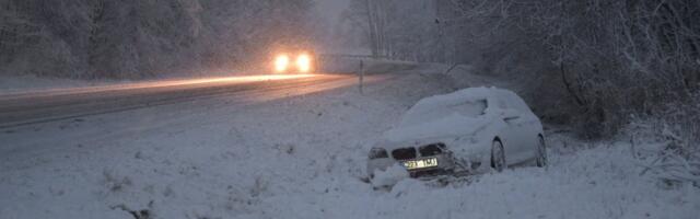 ILMATEADE | Tugevad sajud muudavad nädala lõpus teed ohtlikult libedaks