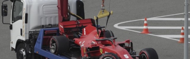 VIDEO | Sotši kvalifikatsiooni võitis Hamilton, Vettel lõpetas seinas