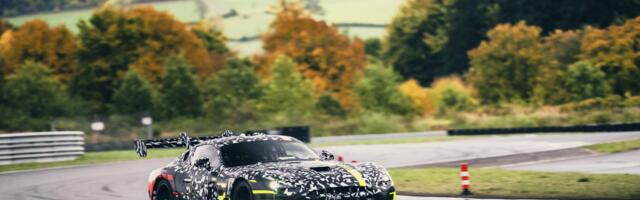 Mercedes-AMG GT Track Sport kontseptauto on testimisega jõudnud ringrajale