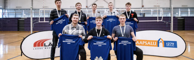 Võrkpallurid selgitasid Läänemaa meistrid