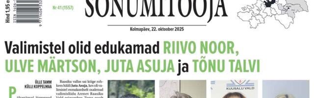 Sõnumitoojas 22. oktoobril