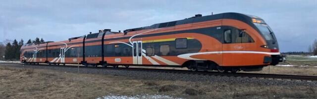 Liiklusõnnetuse tõttu seisab edelasuuna rongiliiklus