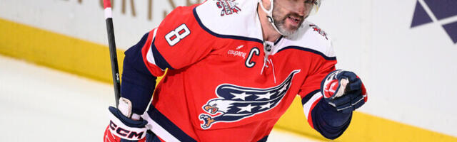 Ovetškin jõudis NHL-is neljakohalise numbrini