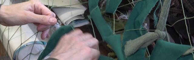 Reporter: Saare naised valmistavad Ukraina sõjaväele kamoflaažvõrke