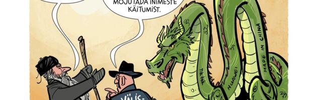 KARIKATUUR | Välisluureamet hoiatab draakoni eest