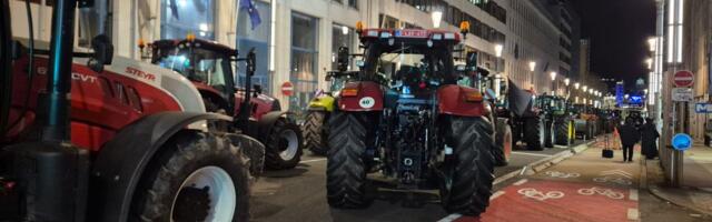 Eesti põllumehed protestivad täna Brüsselis koos 10 000 Euroopa põllumehega