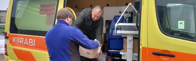 ABI TEEL | Hiidlased saatsid Ukrainasse kiirabiauto