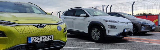 Hyundai Kona sõitis auto24ringil ühe laadmisega 874,9 km