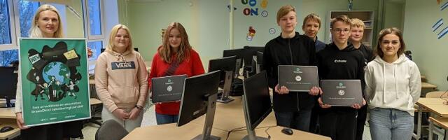 Tsirguliina Kool uuendas GreenDice`i toel arvutipargi