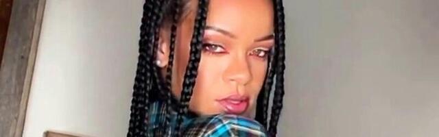 Rihanna disainis pidžaama, kuid kangas sai ootamatus kohas otsa