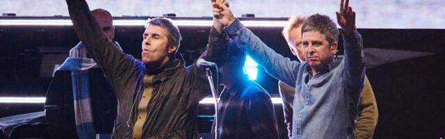 Laulupidu Wembleyl. Kuidas Oasis pani 90 000 inimest laulma parema tuleviku ootusest