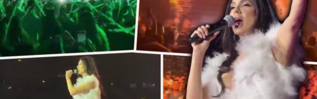 TANJA SAVIĆ IMALA PEH PRED IZLAZAK NA BINU! Evo šta se dogodilo u Areni Zagreb, PUBLIKA ODMAH SKOČILA! (VIDEO)