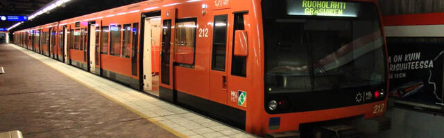 Helsingi metrooliikluses tuleb poole aasta pikkune seisak