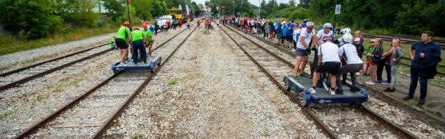 Relsirallil läbitakse raudteel 150 kilomeetrit