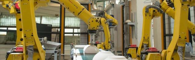 Tööstusrobotite tihedus maailma tehastes on viie aastaga pea kahekordistunud