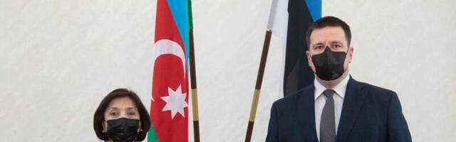 Jüri Ratas kõneles Aserbaidžaani kolleegiga kahepoolsete suhete tihendamisest