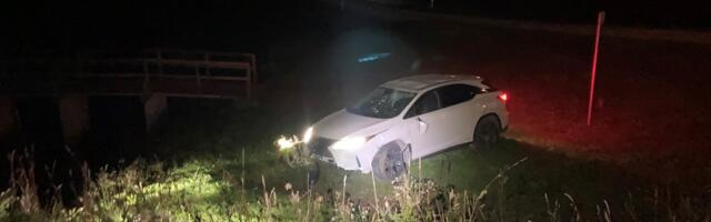 Leedu autovargad kihutasid Eesti politsei eest kiirusel 200 km/h ning sõitsid teelt välja