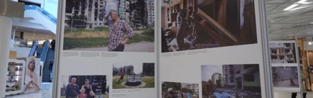 Viru keskuses on võimalik vaadata fotosid sõjaõudustest Ukrainas