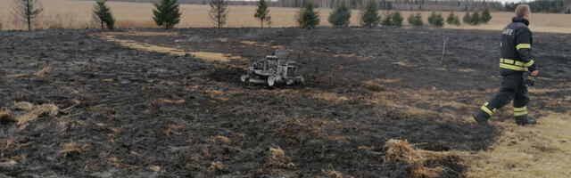 Selle aasta esimene kulupõleng oli Selja külas