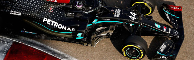 F1: Hamilton võitis kvalifikatsiooni uue rajarekordiga