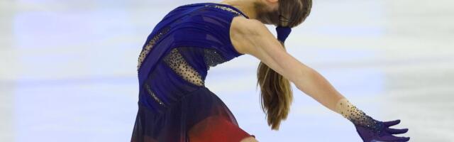 Eesti iluuisutalent Elina Goidina võidutses Prantsusmaal isikliku rekordiga