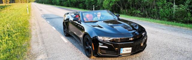 PROOVISÕIT | Chevrolet Camaro SS. Harmoonia metsiku loodusjõuga