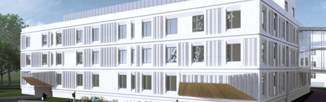 Selgus, milline hakkab välja nägema Kuressaare haigla uusim korpus