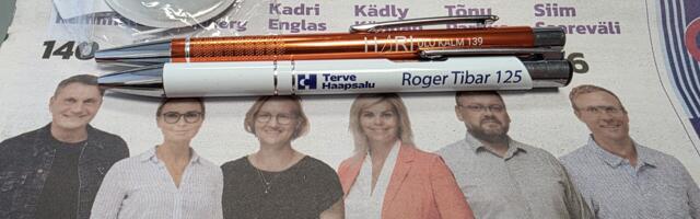 Valimisreklaamidele kulus kümneid tuhandeid