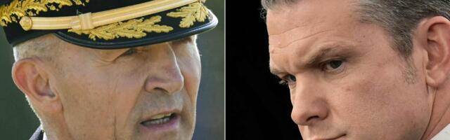 USA kaitseminister Hegseth käskis armee staabiülemal ametist lahkuda ja erru minna