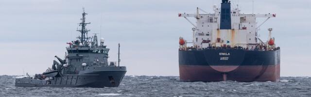 Transpordiamet andis naftatanker Kiwalale õiguse Eesti vetest lahkuda