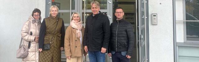 Ani­ja val­la­va­lit­su­se liik­med käi­sid sõp­rus­val­las Sa­los