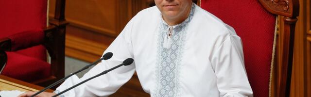 Lvivis tapeti endine Ukraina ülemraada spiiker Andri Parubi