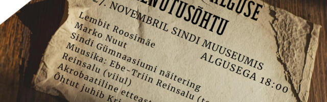 TÄNA TÄPSELT KUU AJA PÄRAST ALGAS EESTI VABADUSSÕDA