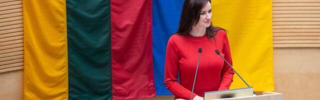 Относительно флагов Украины в Литве МВД предлагает предоставить больше полномочий правительству