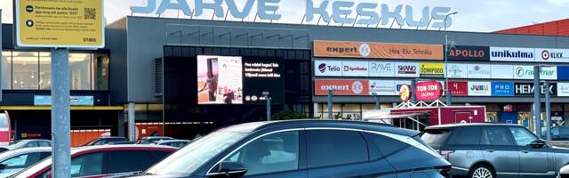 Järve Keskus kaotab esimese kaubanduskeskusena ära parkimiskellad