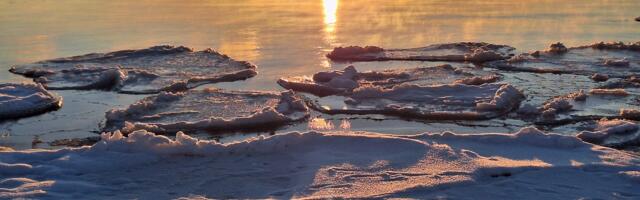 GALERII: talveõhtu Pringi rannal