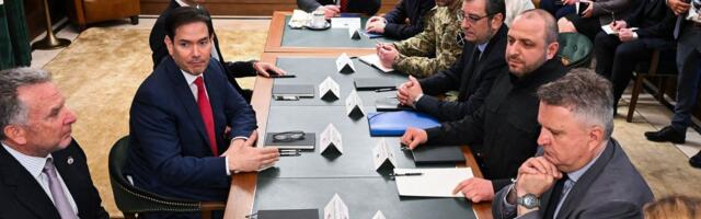 USA ja Ukraina läbirääkijad kohtuvad Miamis