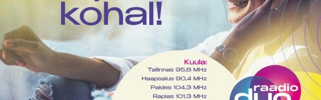 Reporter: Eesti eetrit rikastab uus raadiojaam Raadio Duo