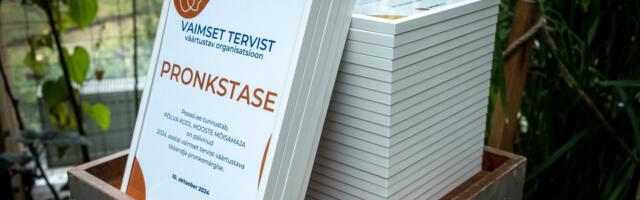 Kas ka sinu tööandja? Peaasi.ee tunnustab töötajate vaimset tervist toetavaid organisatsioone