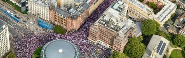 Londonis toimus nomenklatuuri ja progressiusu vastane massimeeleavaldus