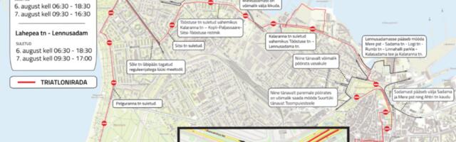 Ironman toob eeloleval nädalavahetusel Tallinna enam kui 10 000 triatlonisõpra ja mitmed liikluspiirangud