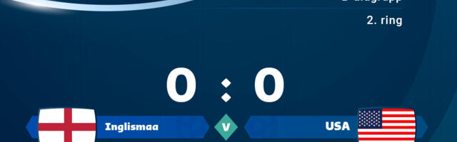 Avamängus väravatesaju korraldanud Inglismaa mängis USA-ga 0 : 0 viiki