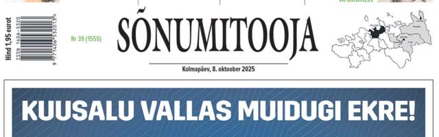 Sõnumitoojas 8. oktoobril