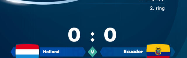 Värava järel kaitsesse langenud Holland ei saanud Ecuadori vastu rohkemat 1 : 1 viigist