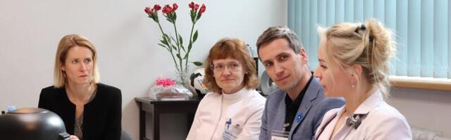 Peaminister Kaja Kallas külastas Põlva haiglat