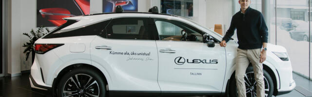 Lexus jätkab Eesti kümnevõistleja Johannes Ermi autopartnerina