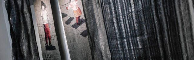 Galerii: Marilyn Piirsalu tekstiilist ruuminstallatsioon "Peaaegu nähtav"