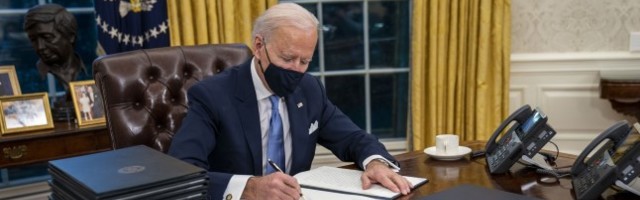 President Joe Biden: Trump jättis mulle väga suuremeelse kirja